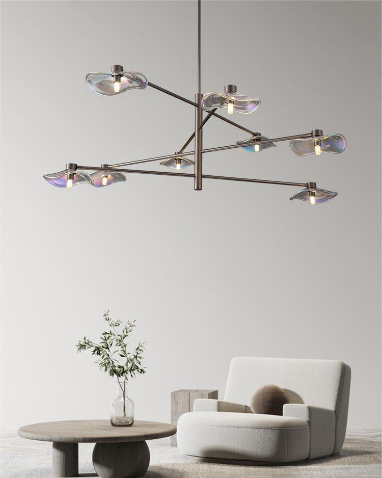 WOMO Lotus Leaf Arm Chandelier-WM2607