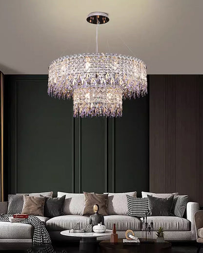 WOMO Round Crystal Chandelier-WM2630