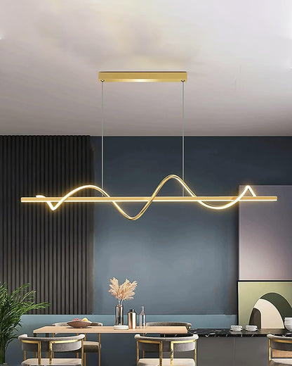 WOMO Spiral Linear Pendant Light-WM2763