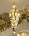 WOMO Tiered Tapers Crystal Chandelier-WM2382 thumbnail