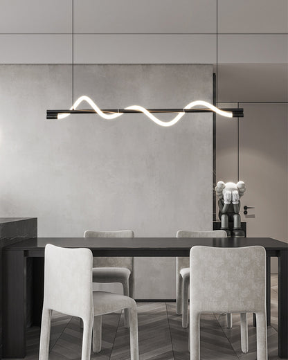 WOMO Rope Led Linear Chandelier-WM2756