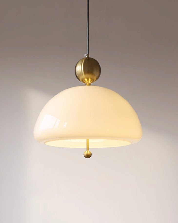 WOMO Glass Dome Pendant Light-WM2323