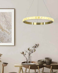 WOMO Circular Led Crystal Chandelier-WM2549a