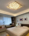 WOMO Square Crystal Flush Mount Ceiling Light-WM1130 thumbnail