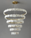 WOMO Tiered Circular Alabaster Chandelier-WM2671 thumbnail
