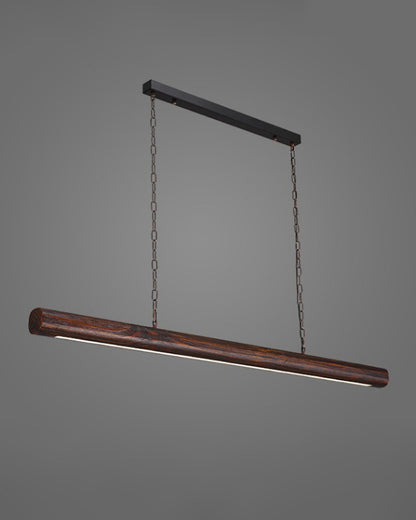 WOMO Walnut Linear Led Pendant Light-WM2521