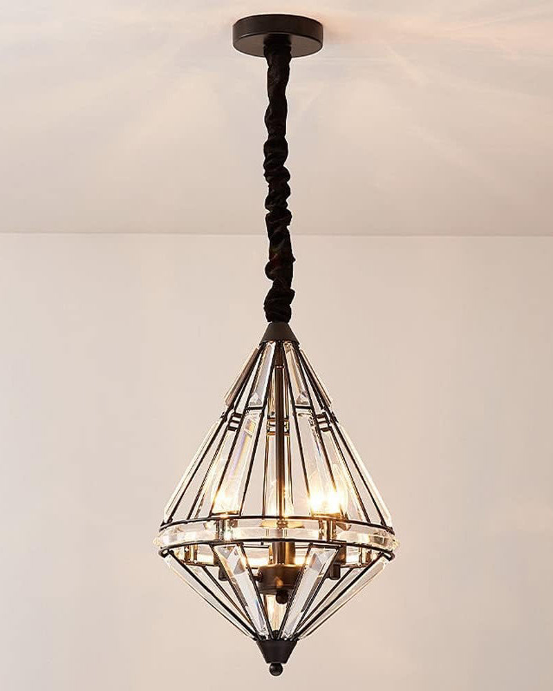 WOMO Diamond Crystal Pendant Light-WM2594