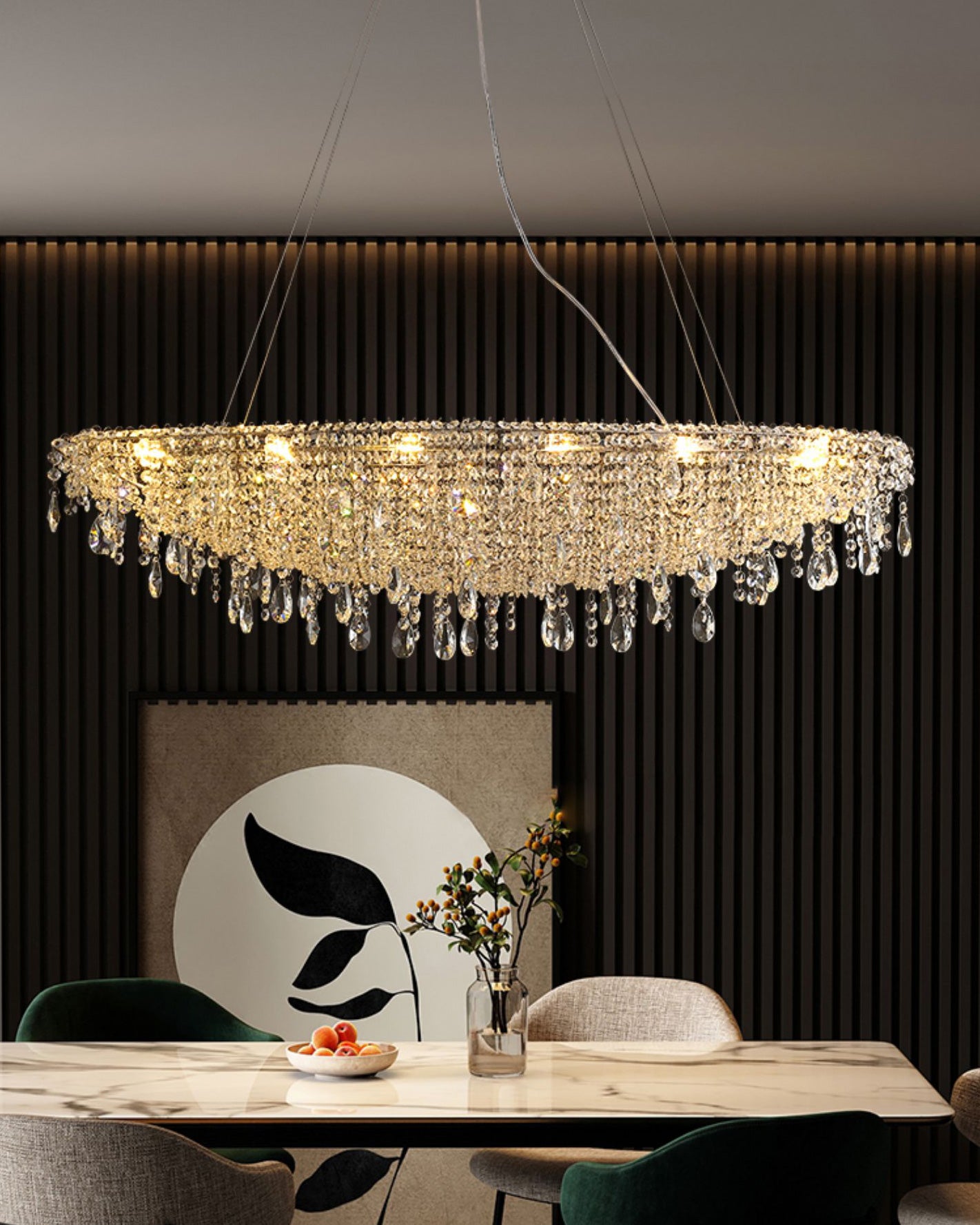 WOMO Crystal Ship Chandelier-WM2629