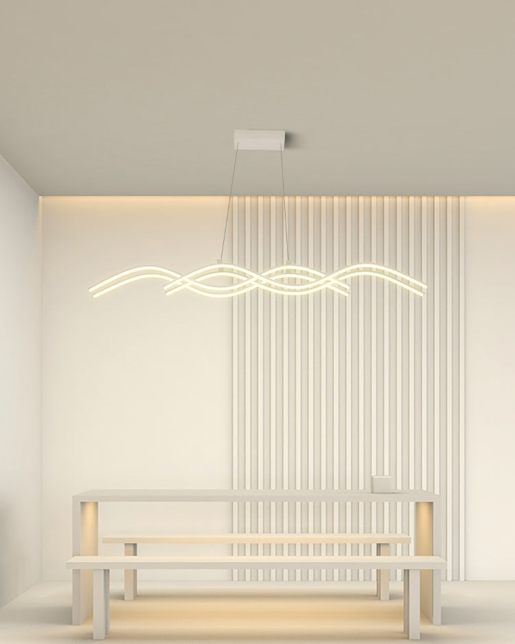 WOMO Wavy Linear Pendant Light-WM2641