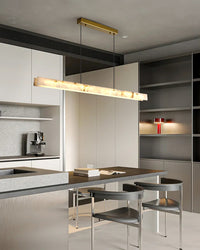 WOMO Linear Alabaster Chandelier-WM2833