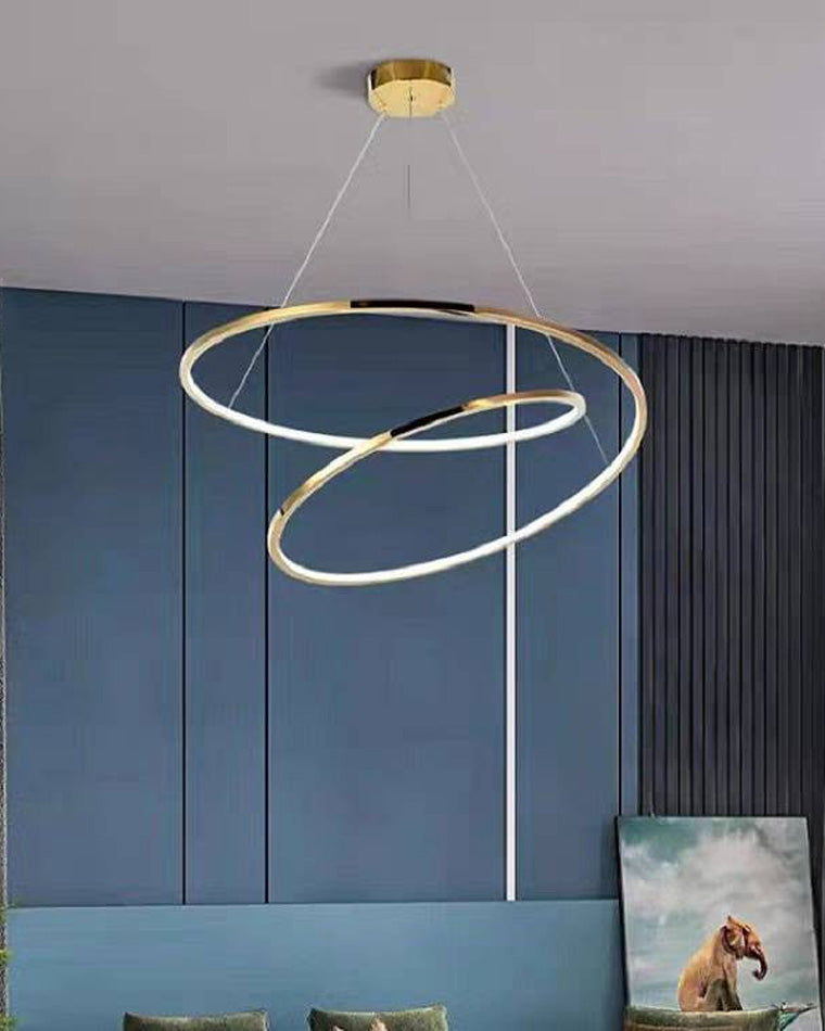 WOMO Swirl Led Chandelier-WM2461