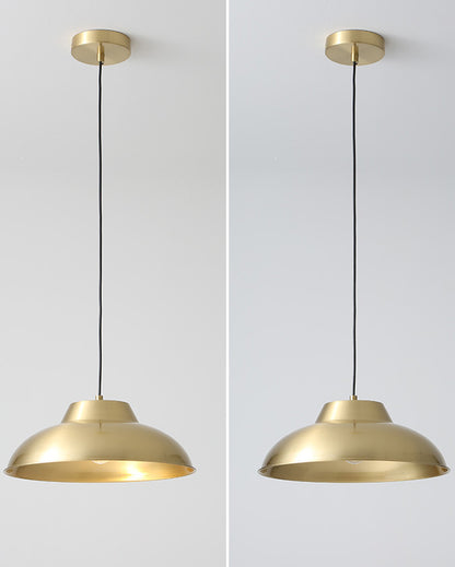 WOMO Dome Brass Pendant Light-WM2457