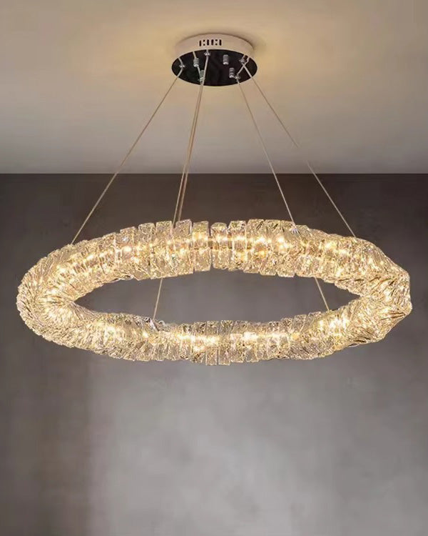 WOMO Crystal Ring Led Chandelier-WM2581