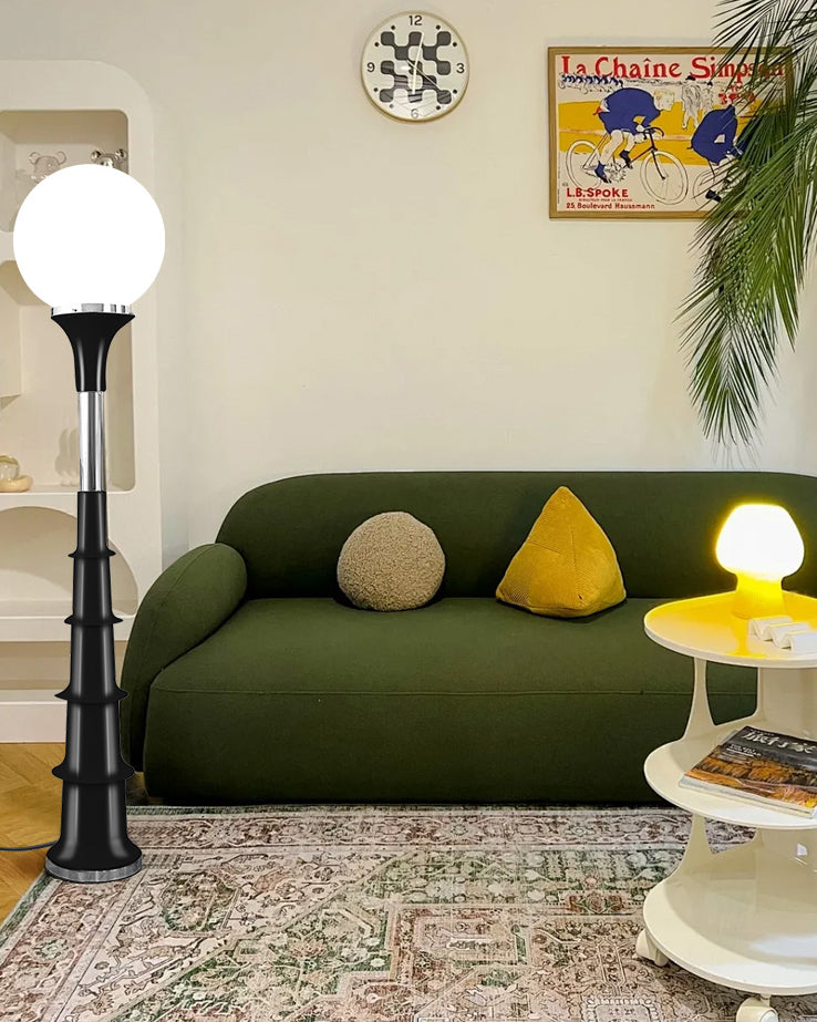 WOMO Colorful Globe Floor Lamp-WM7087