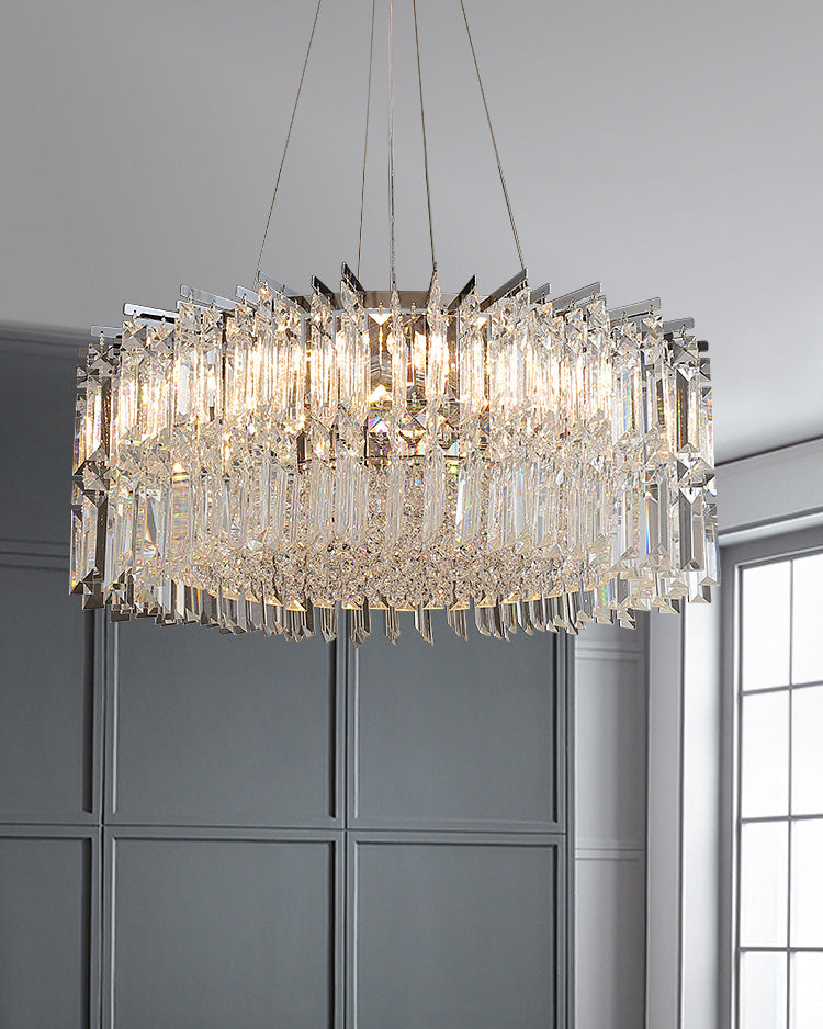 WOMO Round Crystal Chandelier-WM2626