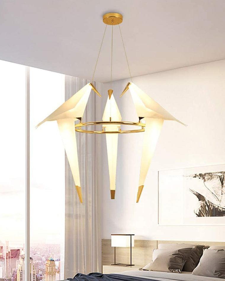 WOMO Bird Origami Chandelier-WM2735