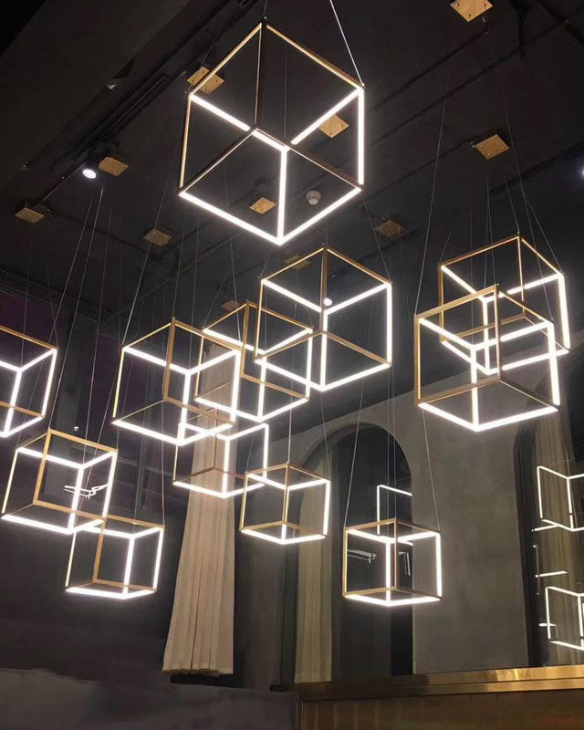 WOMO Cube Led Chandelier-WM2571