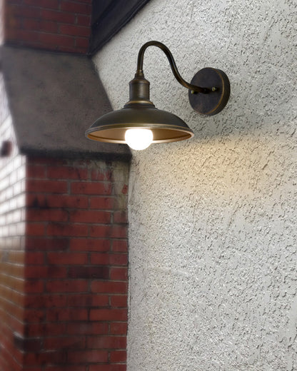 WOMO Gooseneck Barn Wall Lamp-WM9143