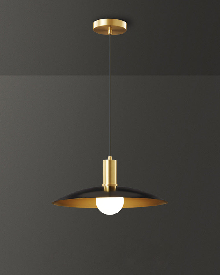 WOMO Cone Brass Kitchen Pendant Light-WM2401