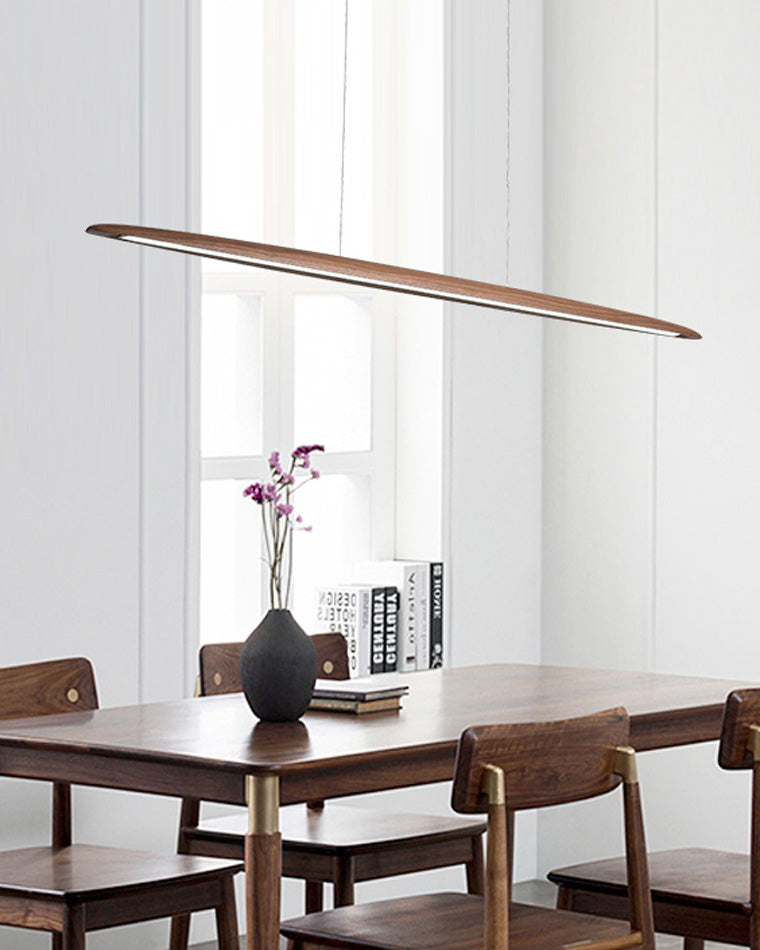 WOMO Wood Linear Led Pendant Light-WM2523