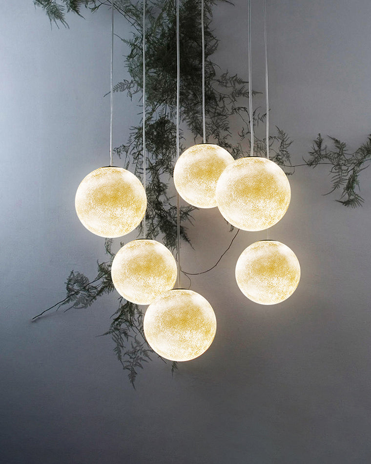 WOMO Globe Moon Large Pendant Light-WM2703