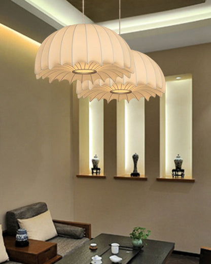 WOMO Jellyfish Silk Pendant Light-WM2974