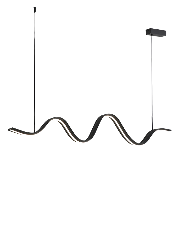 WOMO Wavy Linear Led Pendant Light-WM2282