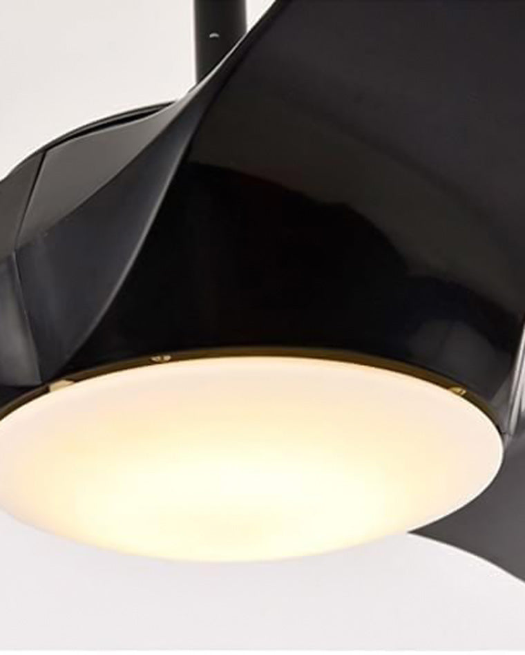 WOMO 52 Inch 3 Blade Large Ceiling Fan Lamp-WM5107