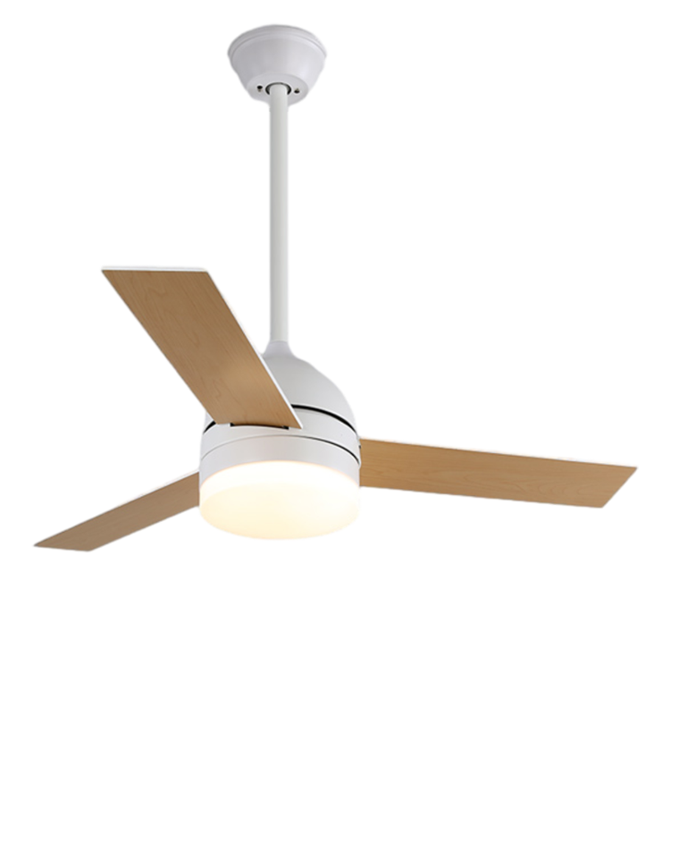 WOMO 3 Wood Blade Ceiling Fan Lamp-WM5001