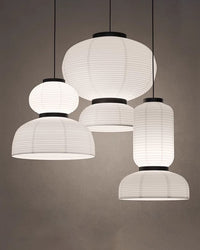 WOMO Lantern Silk Pendant Light-WM2472