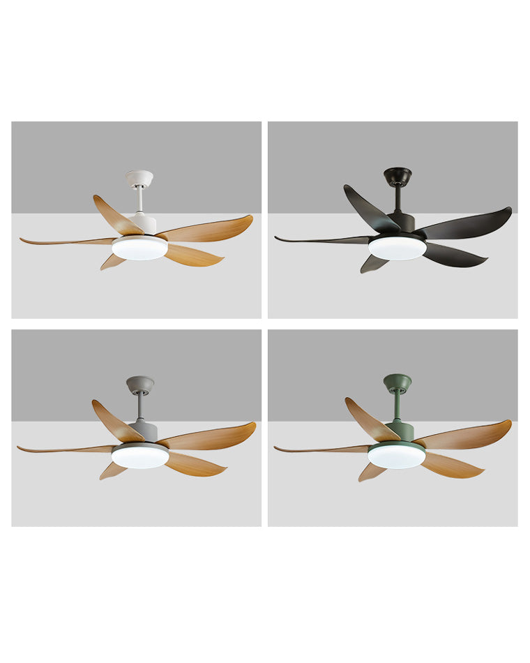 WOMO 5 blade Modern Ceiling Fan Lamp-WM5049