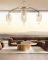 WOMO Bell Glass Chandelier-WM2813 thumbnail