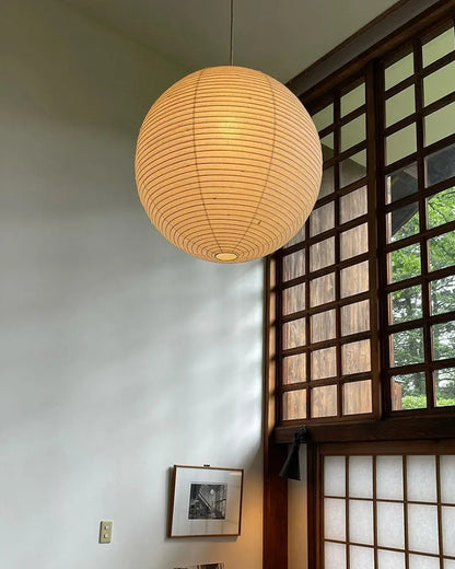 WOMO Rice Paper Globe Pendant Light-WM2722