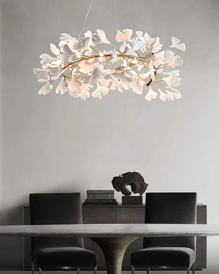 WOMO Gingko Spiral Chandelier-WM2416