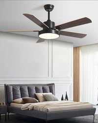 WOMO 5 Blade Ceiling Fan Lamp - WM5177