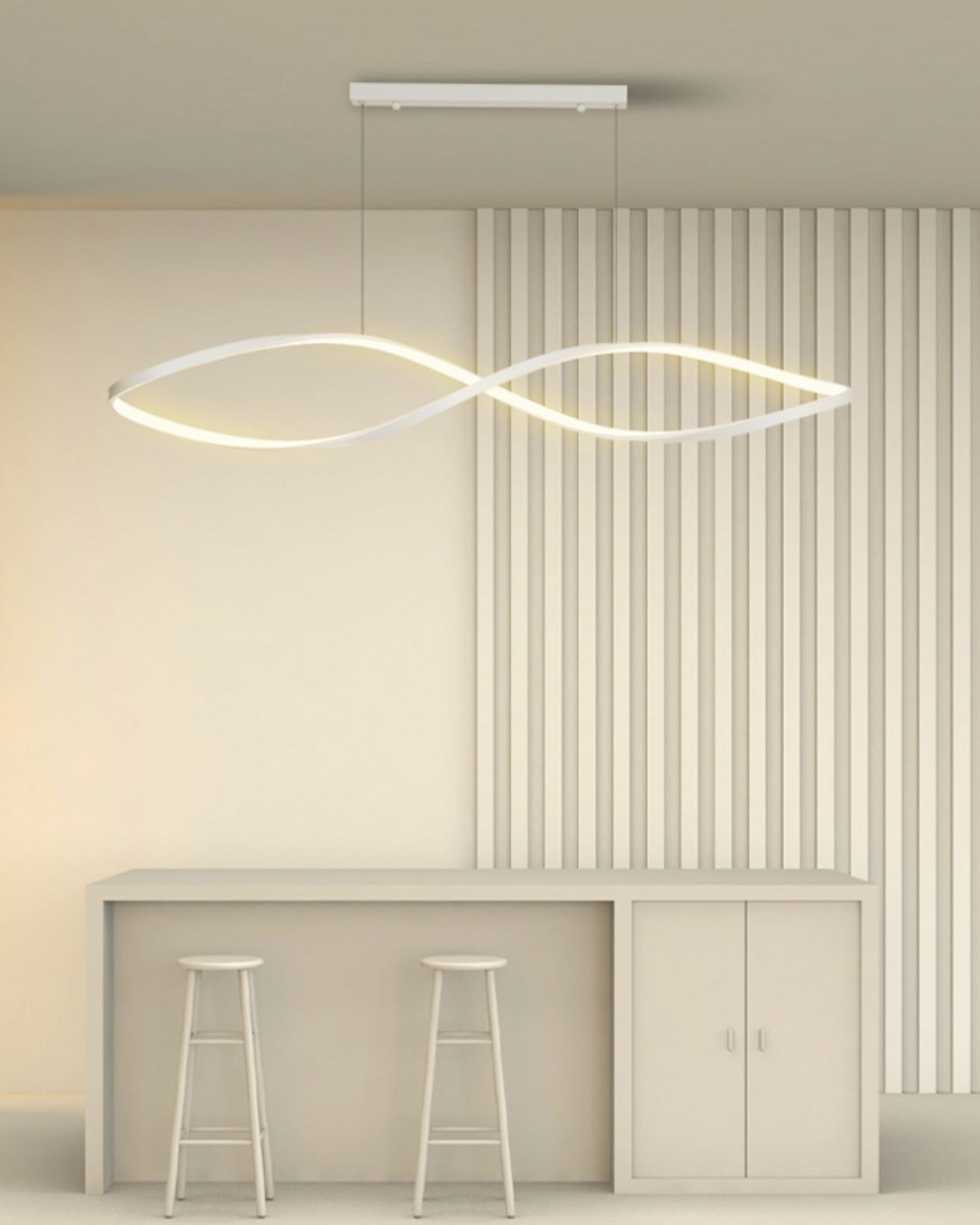 WOMO Spiral Linear Pendant Light-WM2642