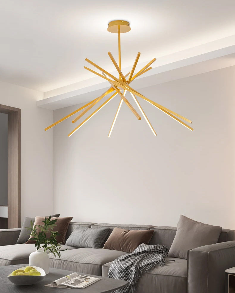 WOMO Multi Light Sticks Chandelier-WM2639