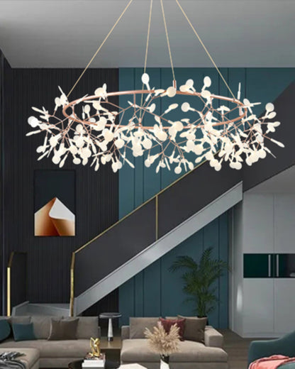 WOMO Heracleum/Firefly Round Chandelier-WM2435