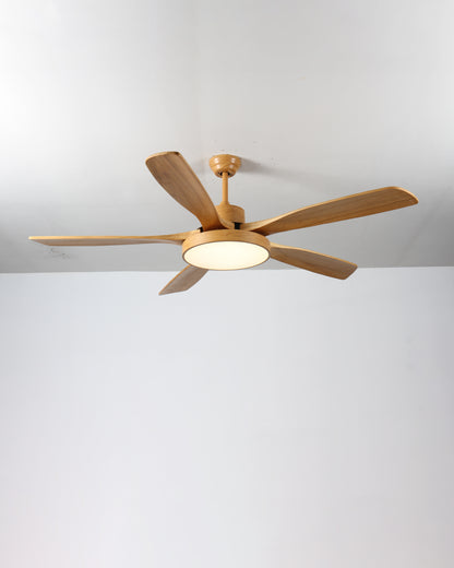 WOMO Scandi Reversible Ceiling Fan with Light-WM5002