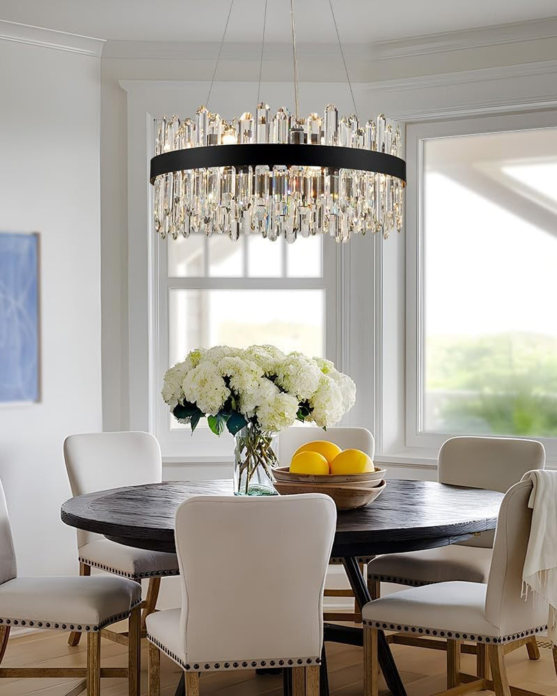 WOMO Round Crystal Chandelier-WM2488a