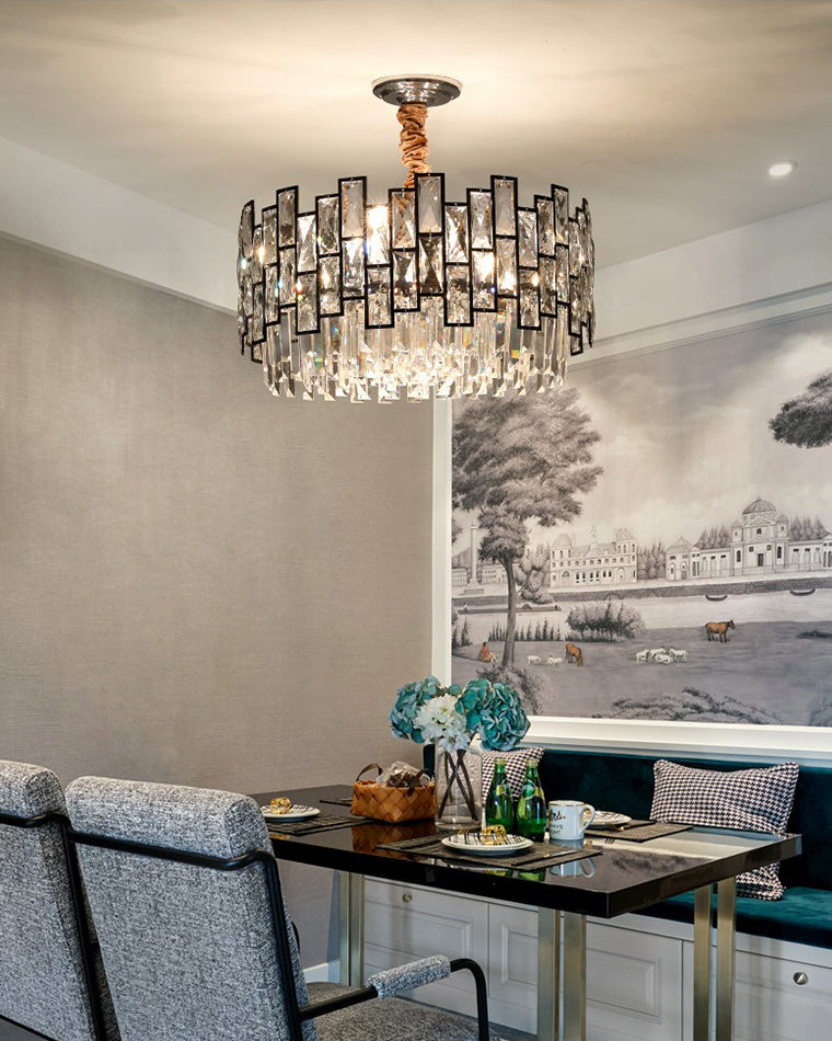 WOMO Round Crystal Chandelier-WM2782
