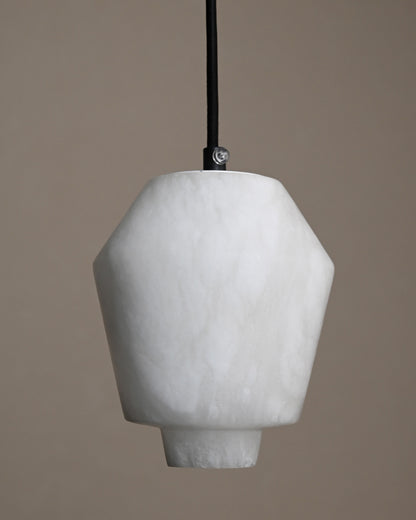 WOMO Alix Alabaster Pendant Light-WM2892