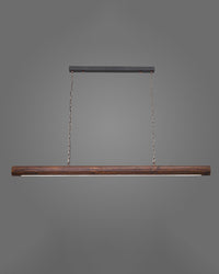WOMO Walnut Linear Led Pendant Light-WM2521