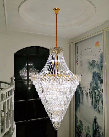 WOMO Massive Tiered Crystal Chandelier-WM2380