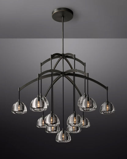 WOMO Multi Light Crystal Pendant Chandelier-WM2828