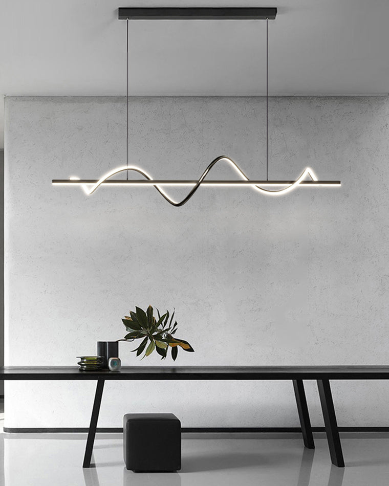 WOMO Spiral Linear Pendant Light-WM2763