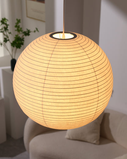 WOMO Globe Silk Pendant Light-WM2965