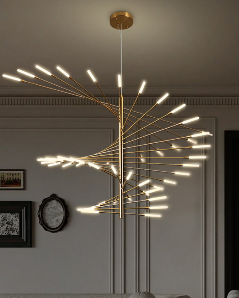 WOMO Fireworks Spiral Chandelier-WM2408