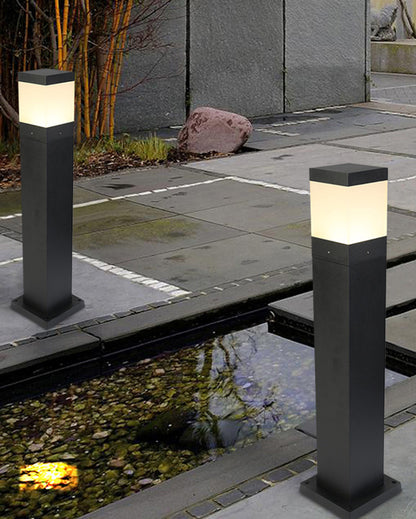 WOMO Square Bollard Light-WM9109