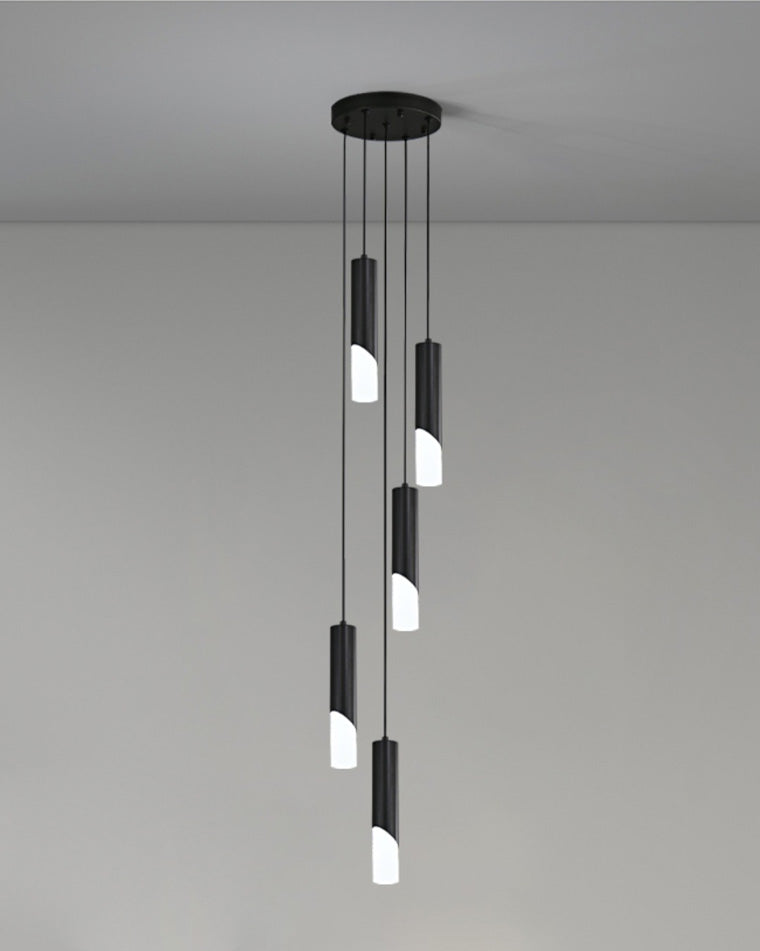 WOMO Cylinder Cascading Chandelier-WM2532